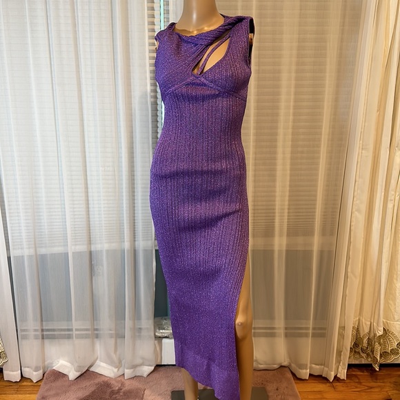 Aknvas Sevrine Cutout Rib-Knit Maxi Dress - Picture 5 of 10